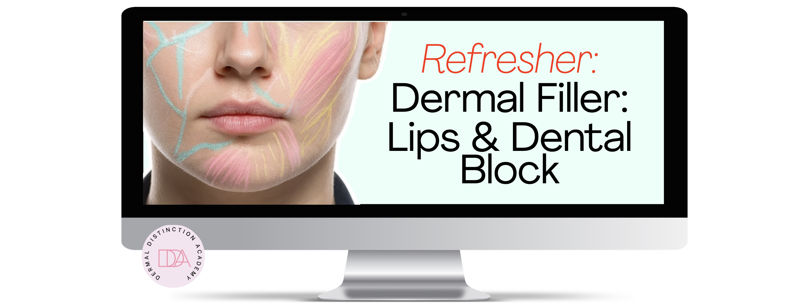 Foundation dermal filler lips and dental block course